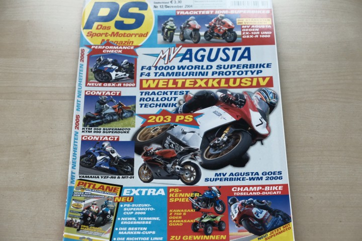 Deckblatt PS Sport Motorrad (12/2004)